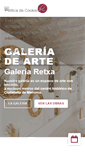 Mobile Screenshot of galeriaretxa.com